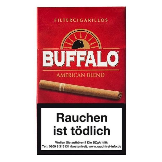 Buffalo Filter Cigarillos Naturdeckblatt