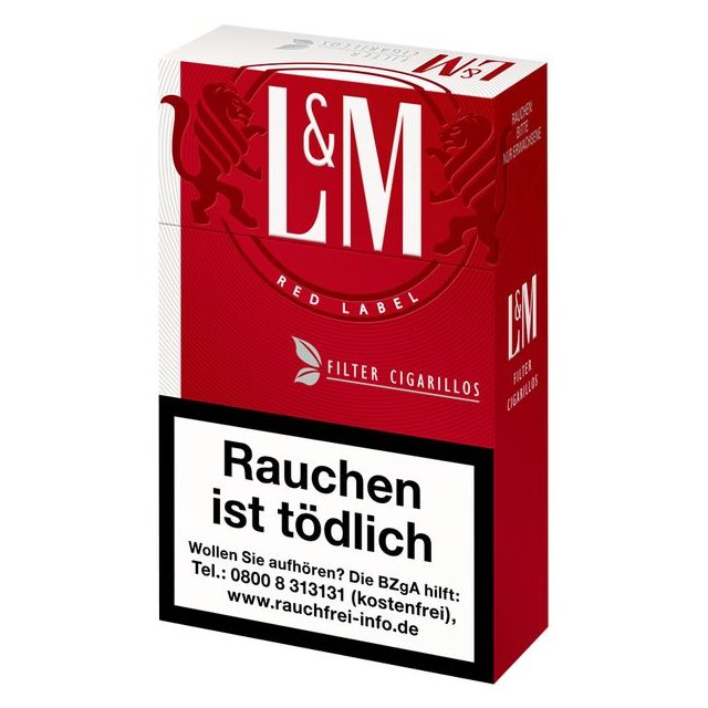L&M Filter Cigarillos Red Label