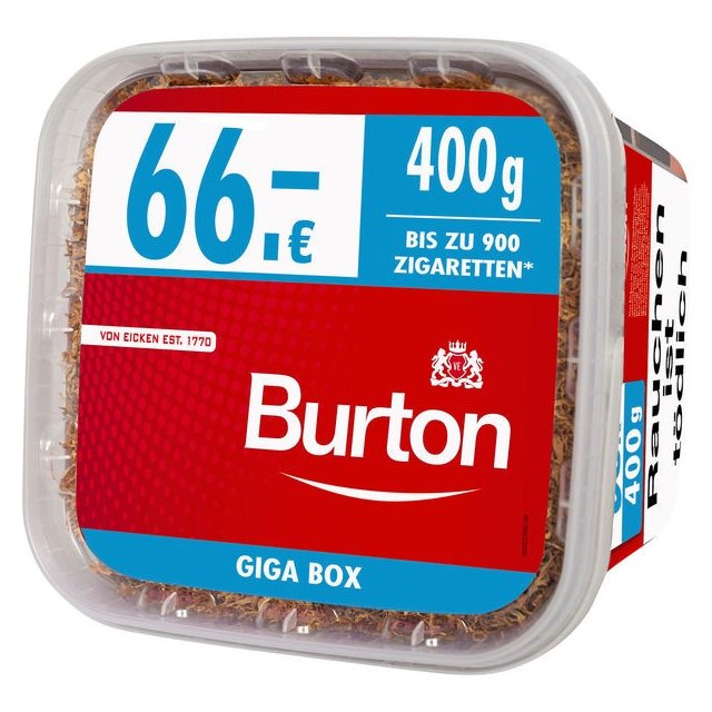 Burton Volumen Tabak Red 4XL 400g