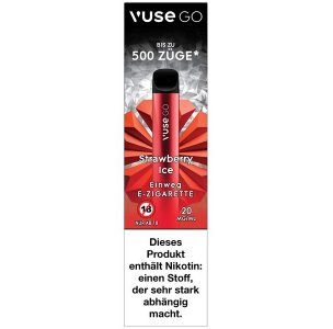 Vuse GO Strawberry Ice Einweg E-Zigarette 20mg/ml