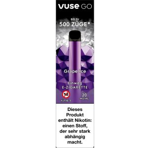 Vuse GO Grape Ice Einweg E-Zigarette 20mg