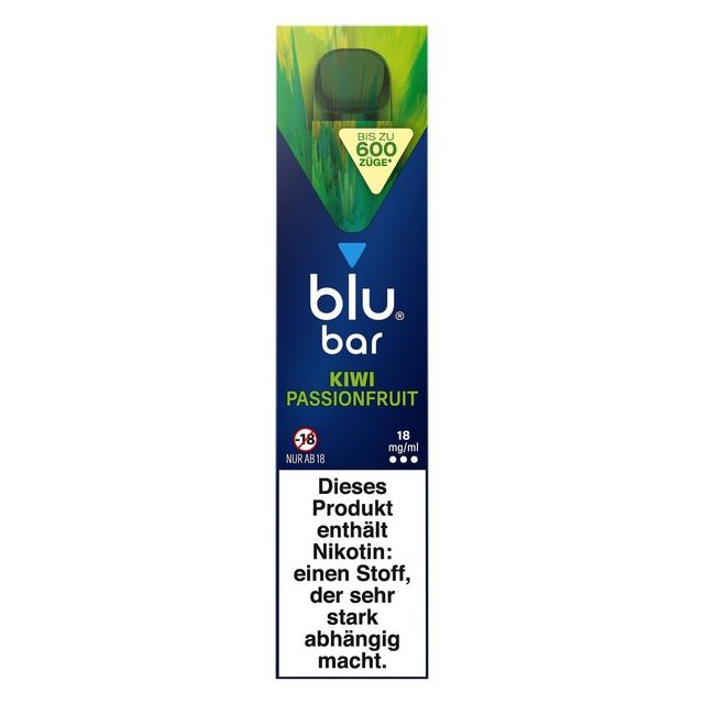 blu bar Kiwi Passionfruit 18mg