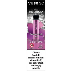 Vuse GO Passionfruit Ice Einweg E-Zigarette 20mg/ml