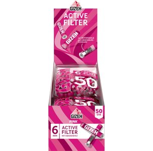 GIZEH Pink Active Filter 6mm