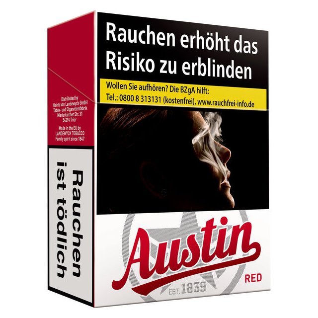 Austin Red Cigarettes Giga