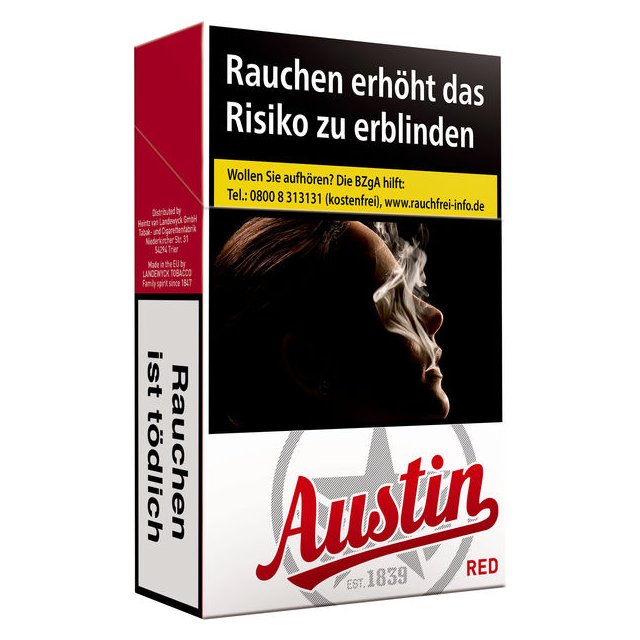 Austin Red Cigarettes