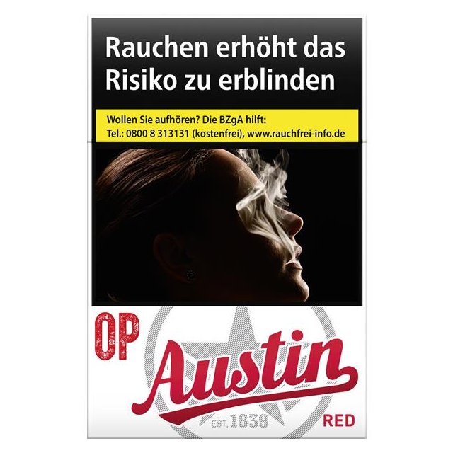 Austin Red Cigarettes