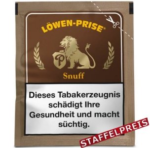 Löwenprise Snuff Tüte 10g