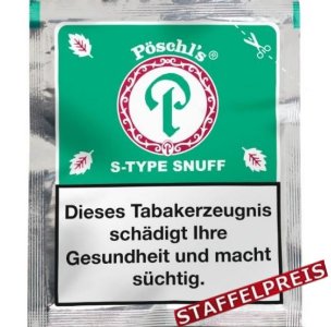 Pöschl S-Type Snuff Tüte