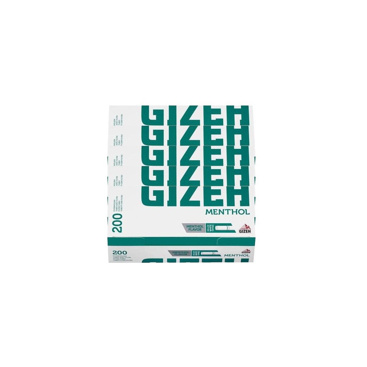Gizeh Menthol Tip 200 Filterhülsenn 