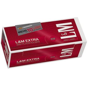L&M Extra Hülsen Red Label