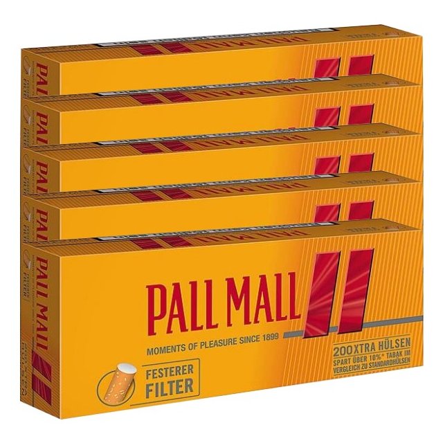 Pall Mall Allround Red Xtra Filterhülsen 5er Pack