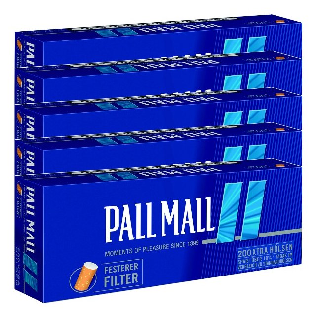 Pall Mall Blue Xtra Filterhülsen 5er Pack