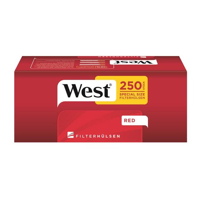 West Special Filter Size Red Filterhülsen