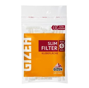 GIZEH Slim Filter mit Klebefläche 20er