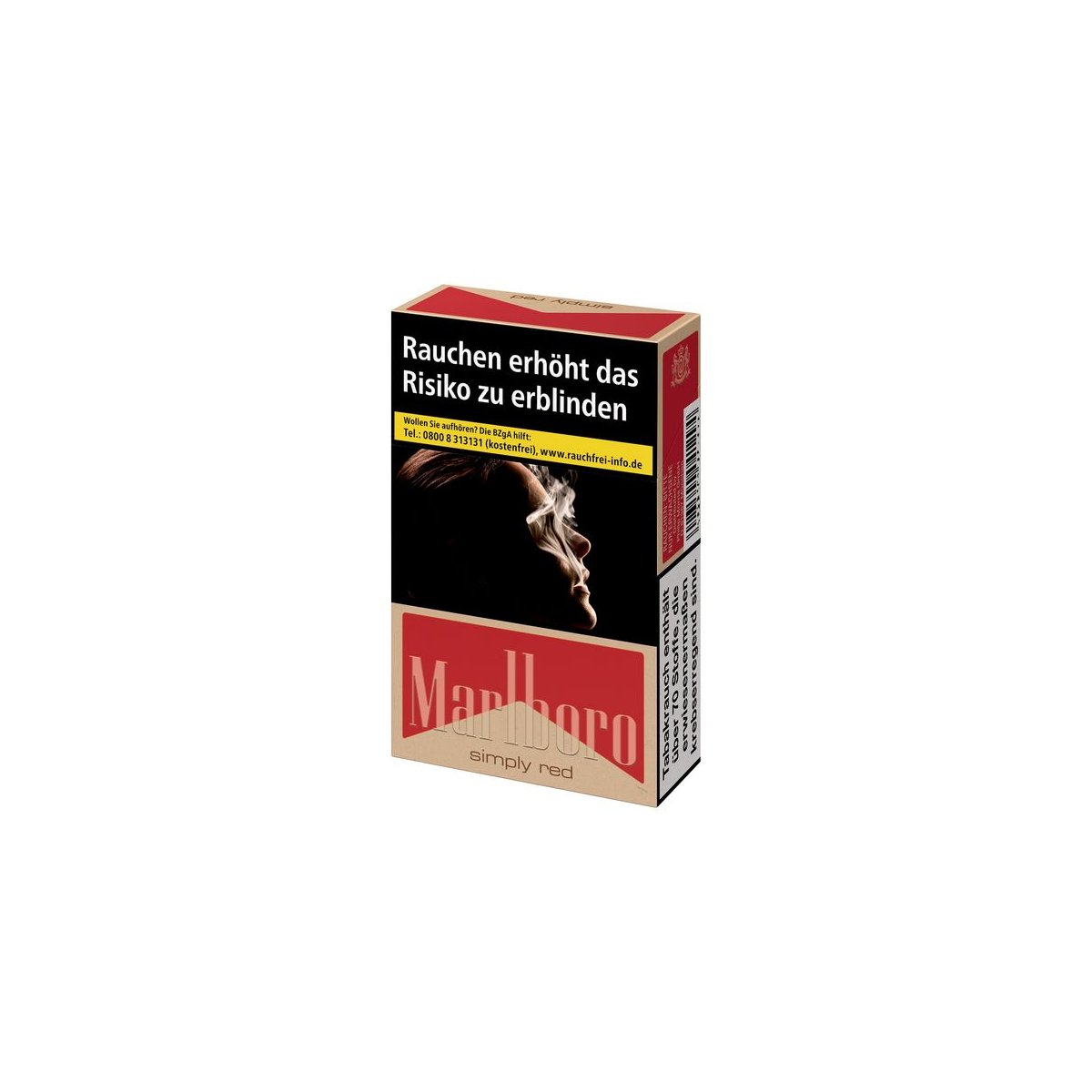MARLBORO SIMPLY RED Zigaretten Onlineshop, 84,00 €