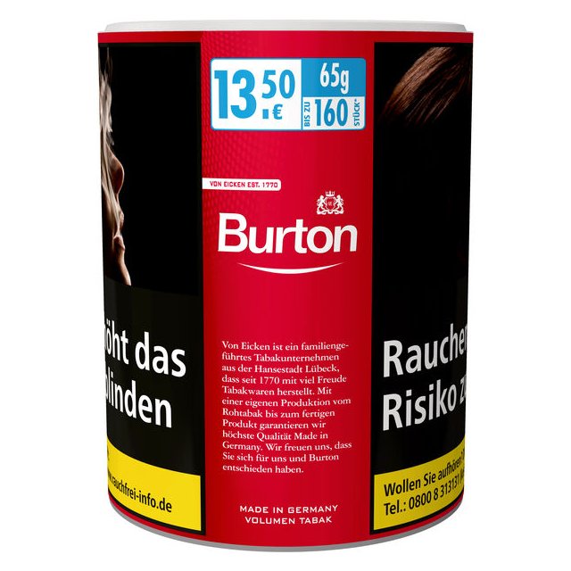 Burton Volumen Tabak Full Red XL