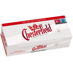 Chesterfield Red Hülsen