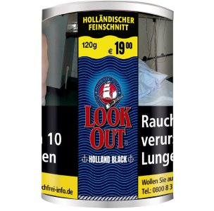 Look Out Holland Black 120g