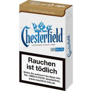 Chesterfield Blue King Size Filter Cigarillos