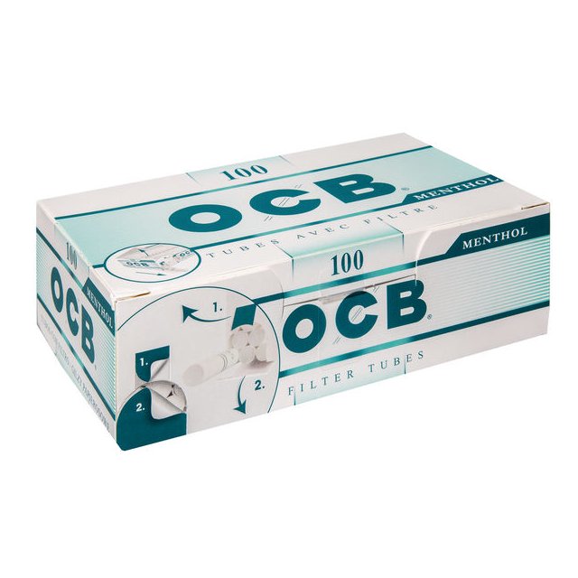 OCB Menthol Filterhülsen 100er