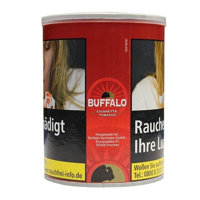 Buffalo Cigarette Tobacco Red 140g