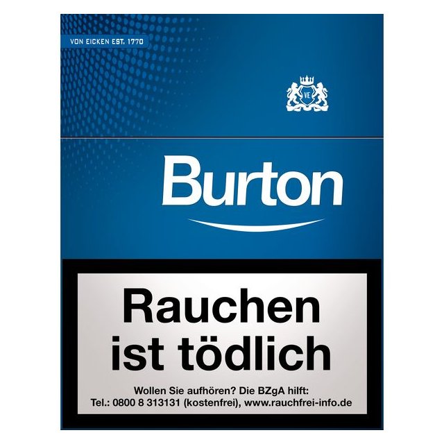 Burton Blue Naturdeckblatt 25er