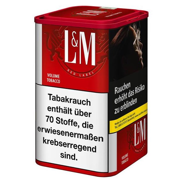 L&M Volume Tobacco Red XL 75g