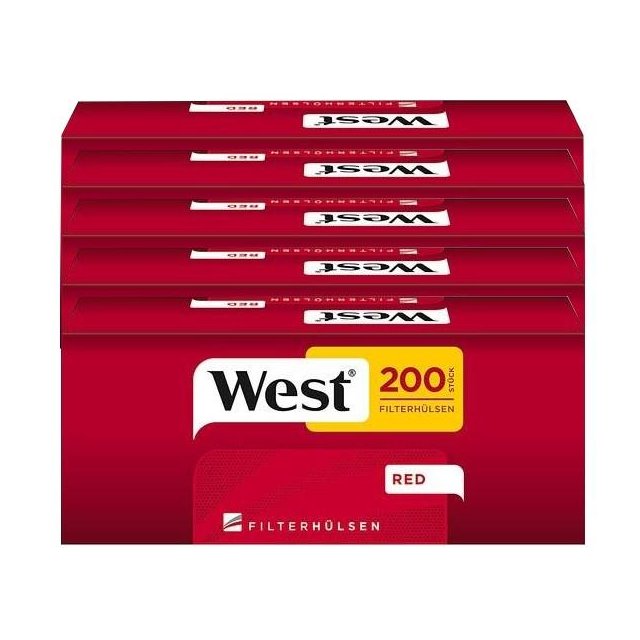 West Red Filterhülsen 5er Pack