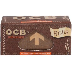 OCB Unbleached Rolls Virgin Papier