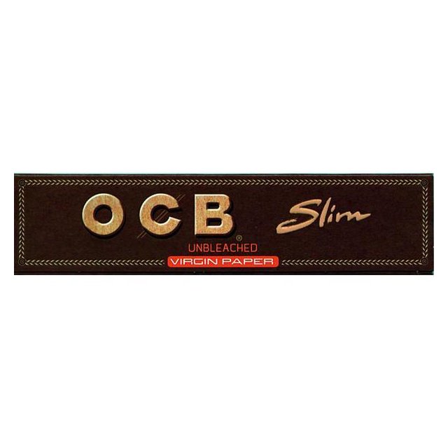OCB Unbleached Virgin Paper Slim