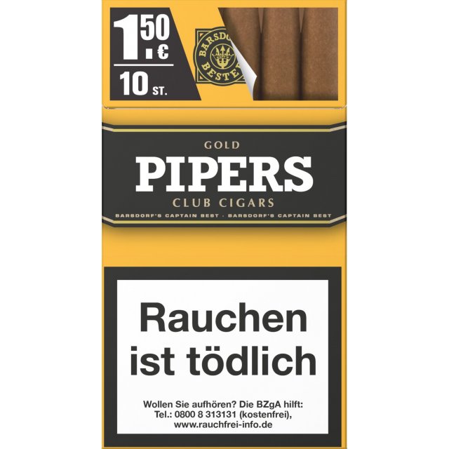 Pipers Gold Club Cigars