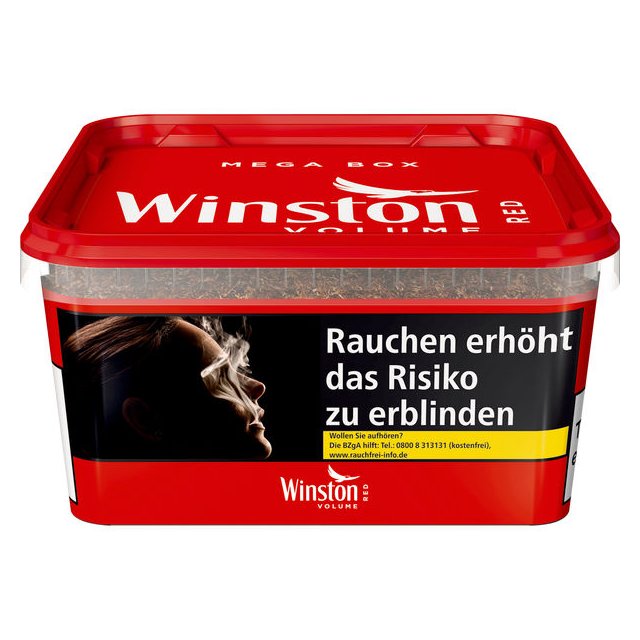 Winston Volume Tobacco Red Mega Box 140g