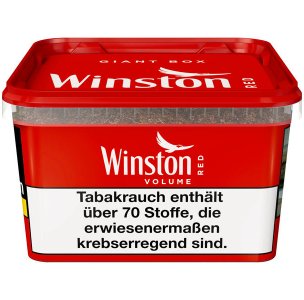 Winston Volume Tobacco Red Giant Box 205g