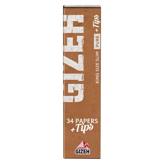 GIZEH PURE King Size Slim + Tips