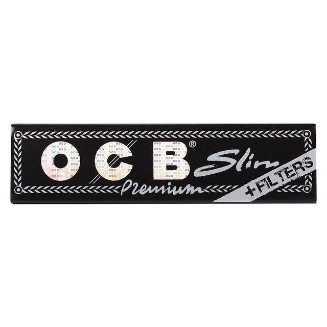 OCB schwarz Premium long slim+ Tips